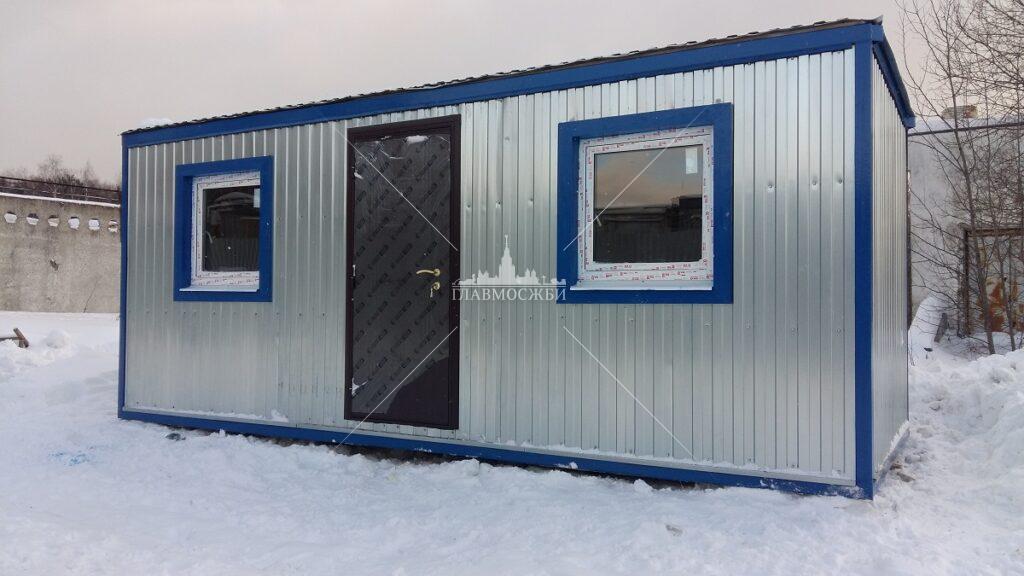 Бытовки утепленные зимнего образца с туалетом